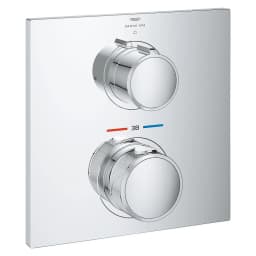 Grohe Allure New Krom Duvardan Termostatik Batarya görsel 1