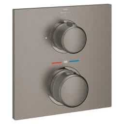 Grohe Allure New Antrasit Fırçalanmış Ankastre Termostatik Batarya görsel 1
