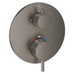 Grohe Atrio New Classic Antrasit Fırçalanmış Ankastre Termostatik Batarya görsel 1