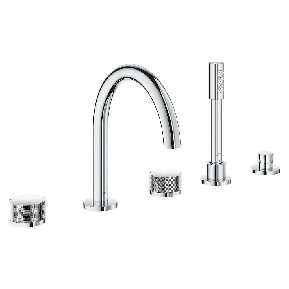 Grohe Atrio Private Collection Krom Knob Küvet Bataryası