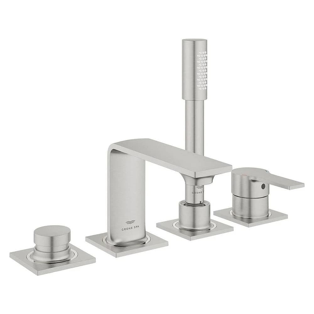 Grohe Allure New Paslanmaz Çelik Fırçalanmış Küvet Bataryası