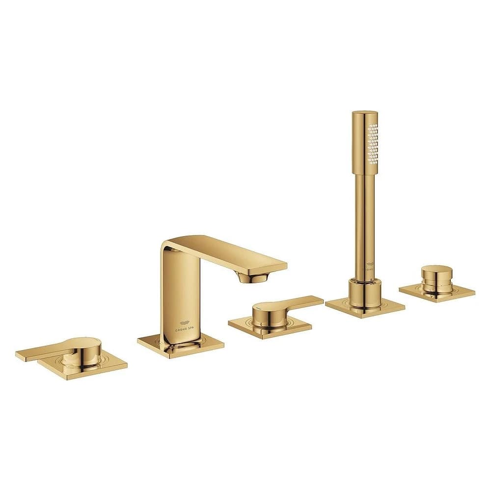 Grohe Allure New Altın Ankastre Küvet Bataryası
