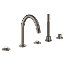 Grohe Atrio Private Collection Antrasit Fırçalanmış Stick Küvet Bataryası görsel 1