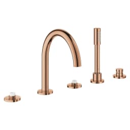 Grohe Atrio Private Collection Bronz Stick Küvet Bataryası görsel 1