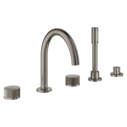 Grohe Atrio Private Collection Antrasit Fırçalanmış Knob Küvet Bataryası görsel 1