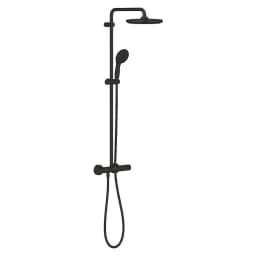 Grohe Tempesta System 250 Siyah Duvardan Duş Sistemi görsel 1