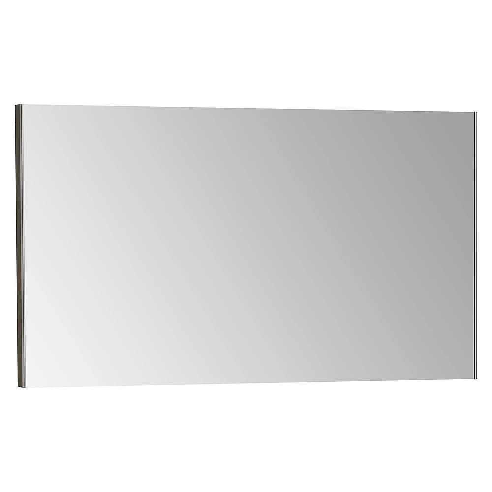Vitra Base 120 Cm Fırçalanmış Krom Dikdörtgen Düz Ayna