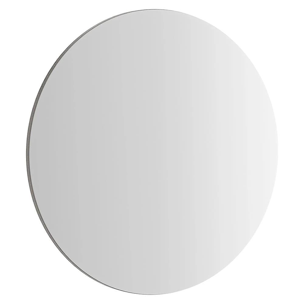 Vitra Base 60 Cm Fırçalanmış Krom Yuvarlak Ayna