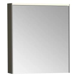 Vitra Core 60 Cm Fırçalı Krom Aydınlatmalı Sol Dolaplı Ayna görsel 1