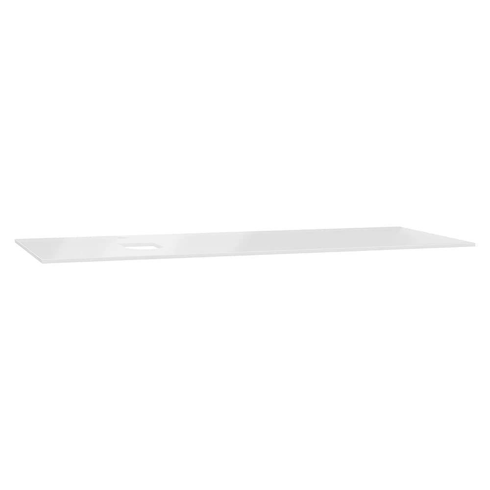 Vitra Origin 120 Cm Beyaz Cam Armatür Delikli Sol Sifonlu Üst Tezgah