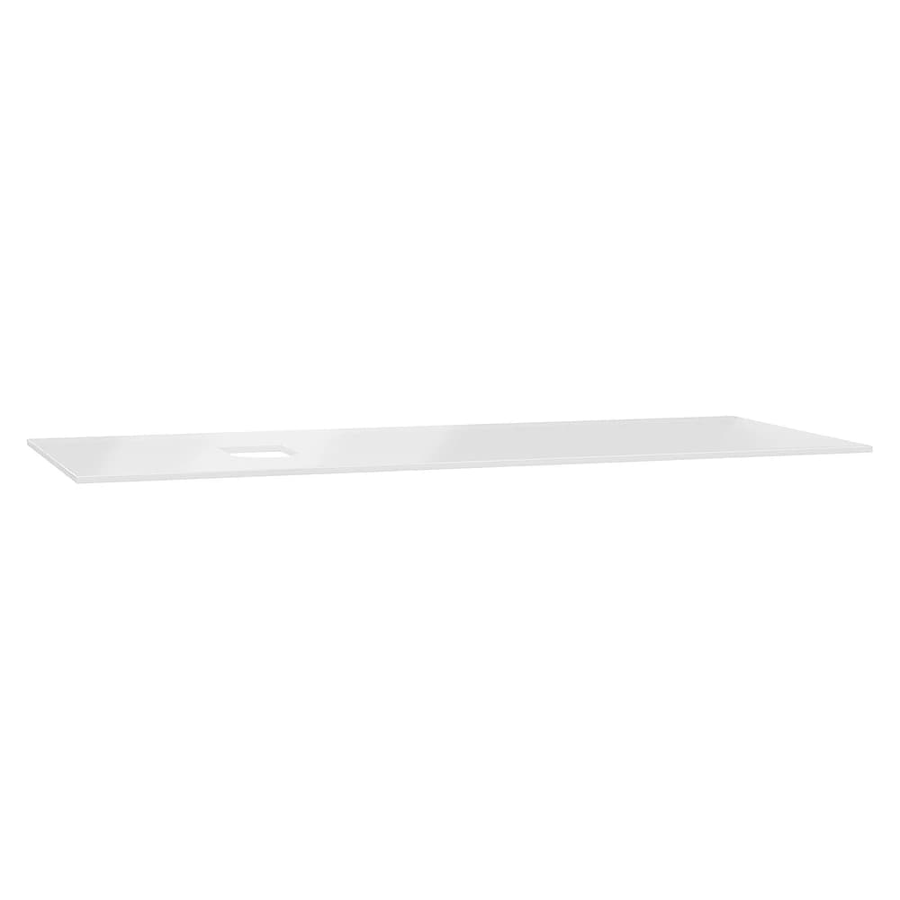 Vitra Origin 120 Cm Beyaz Cam Armatür Deliksiz Sol Sifonlu Üst Tezgah