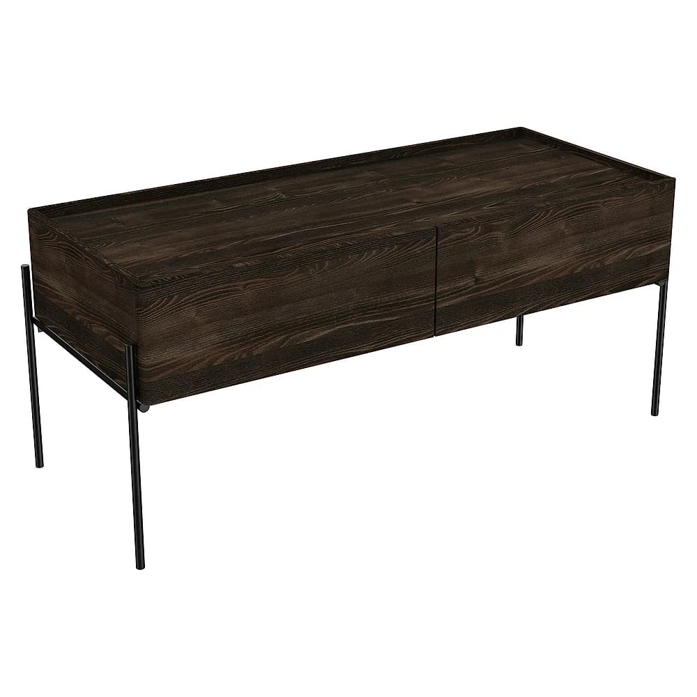 Vitra Equal 100 Cm Karaağaç İki Çekmeceli Alt Ünite