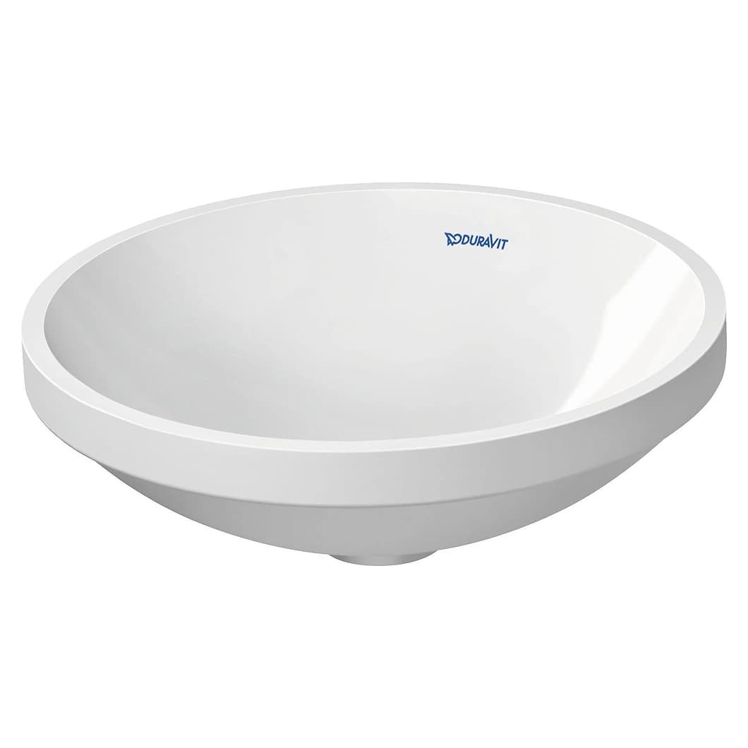 Duravit Architec 40 Cm Beyaz Parlak Armatür Deliksiz Tezgah Altı Lavabo