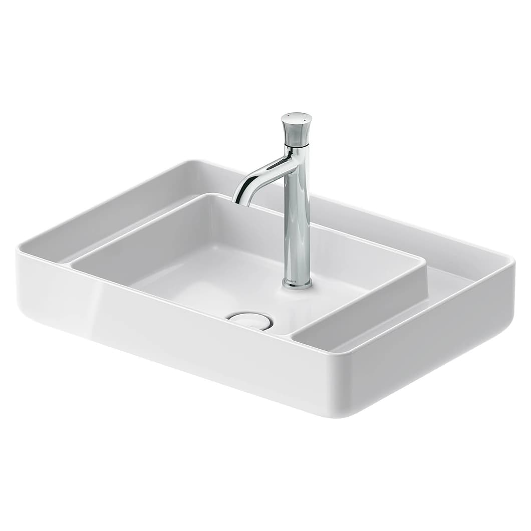 Duravit Bento Starck Box 65 Cm Beyaz Perdahlı Çanak Lavabo