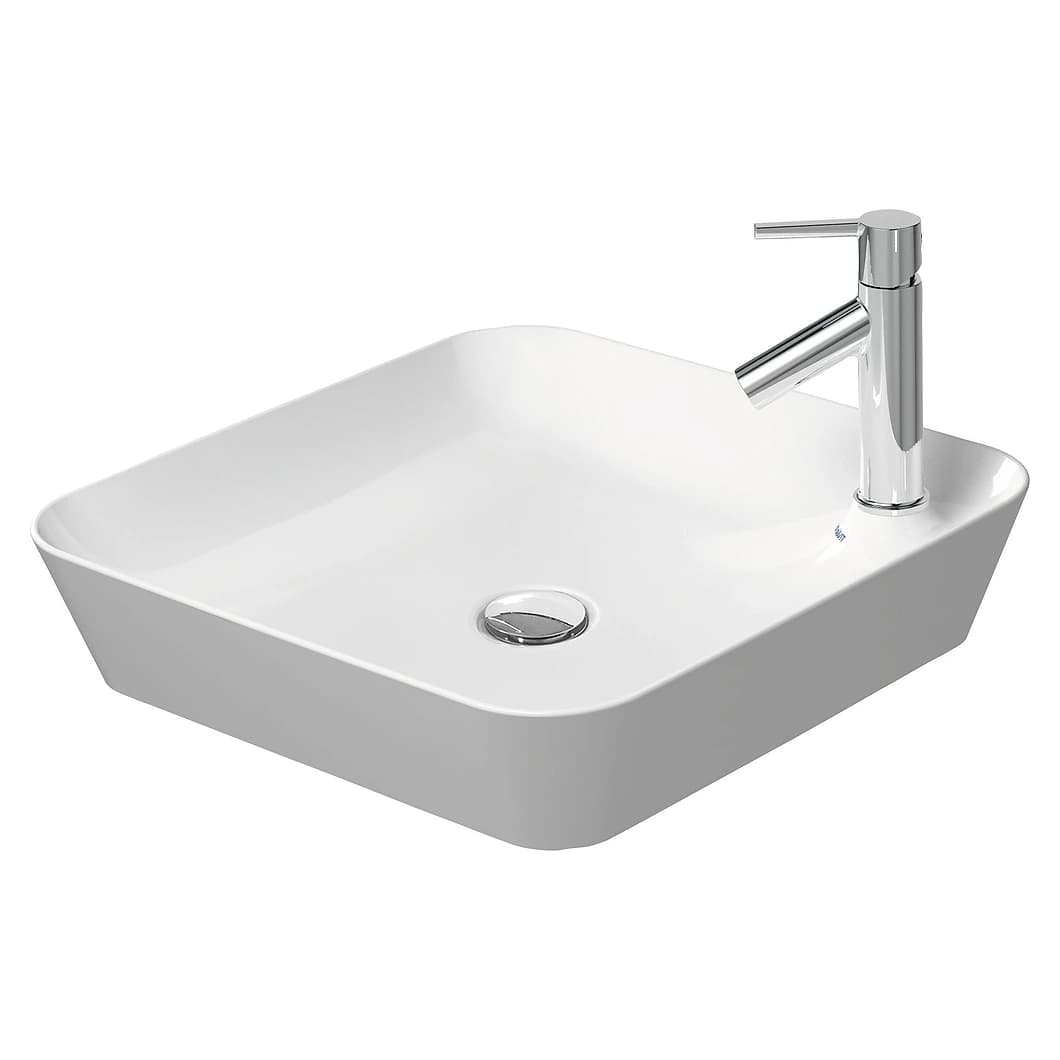 Duravit Cape Cod 46 Cm Beyaz Tek Armatür Delikli Çanak Lavabo