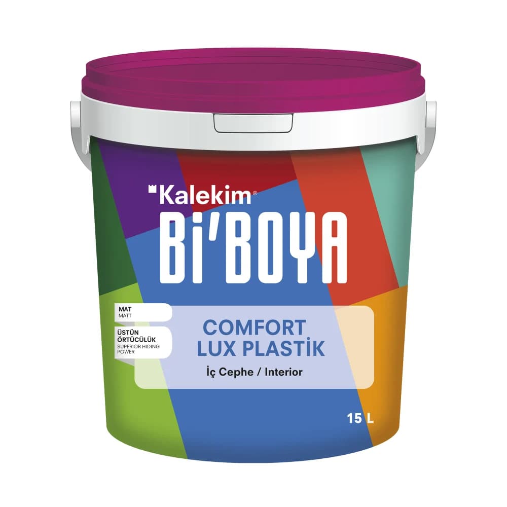 Bi'Boya Comfort Lux Plastik Beyaz 2,5 Lt İç Cephe Boyası