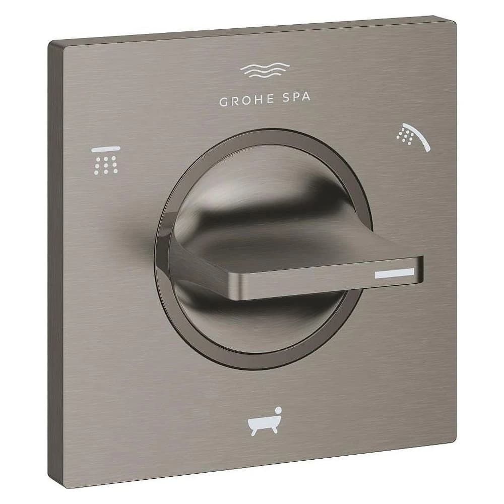 Grohe Allure Fırçalı Antrasit 3 Yollu Yön Değiştirici