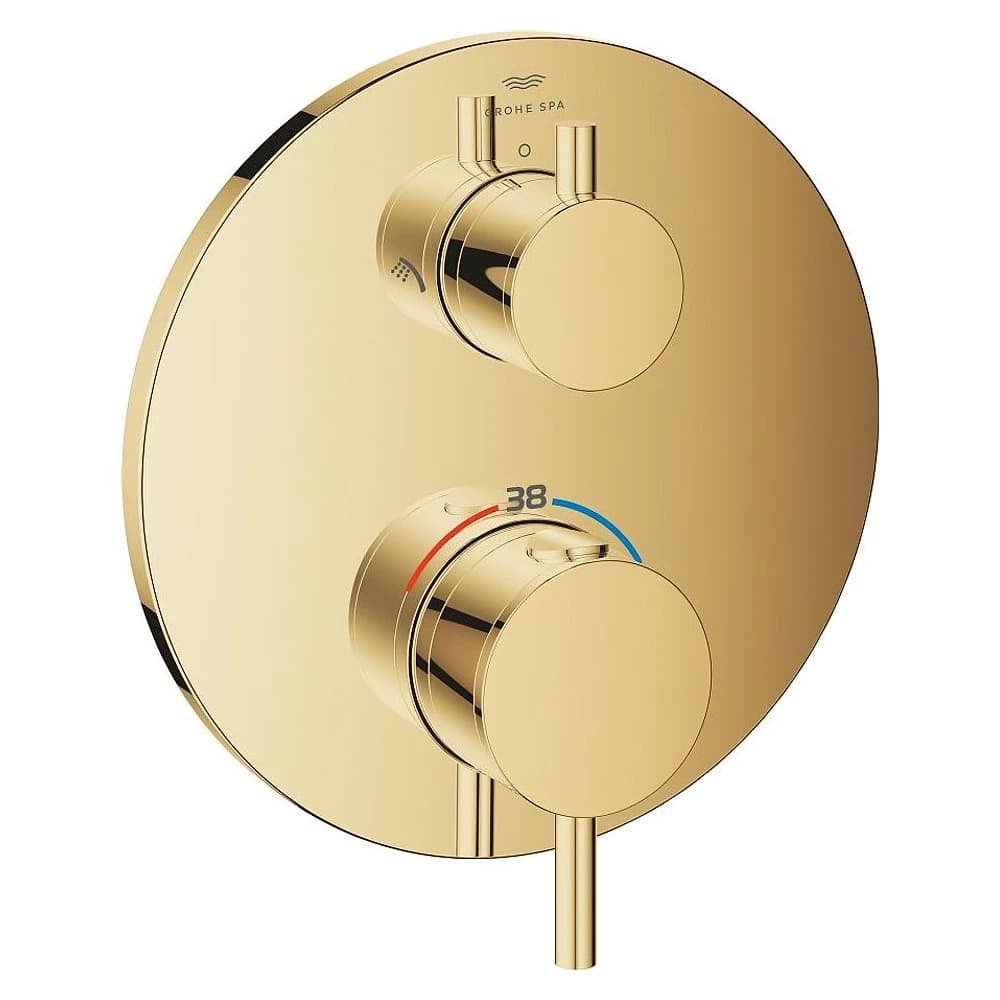 Grohe Atrio Altın Termostatik Duş Bataryası
