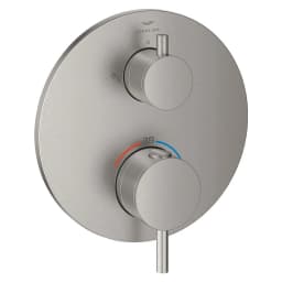 Grohe Atrio Çelik Termostatik Duş Bataryası görsel 1