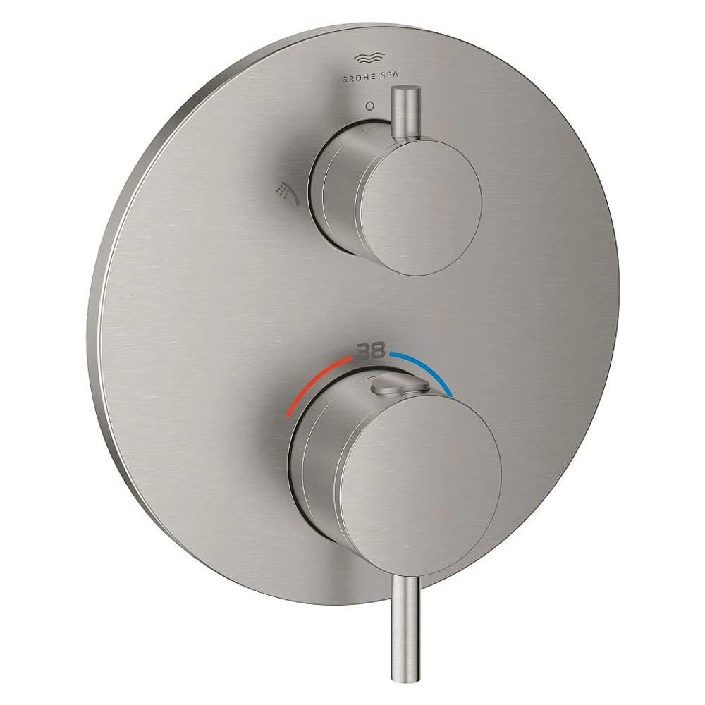 Grohe Atrio Çelik Termostatik Duş Bataryası