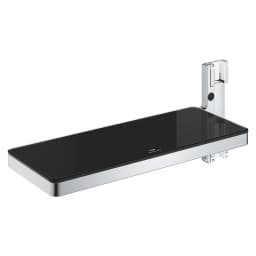 Grohe Rainshower Aqua Krom Siyah Duş Rafı görsel 1