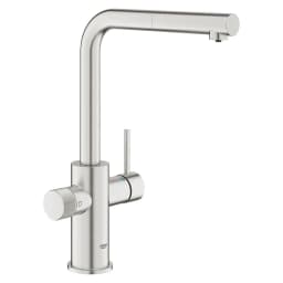 Grohe Blue Pure Minta Çelik Filtreli Eviye Bataryası görsel 1