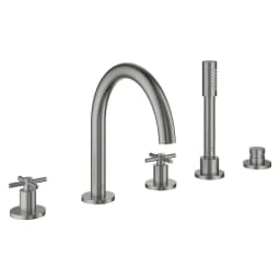 Grohe Atrio Çelik Çapraz Volanlı Küvet Bataryası görsel 1