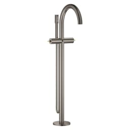 Grohe Atrio Private Antrasit Stick Yerden Küvet Bataryası görsel 1