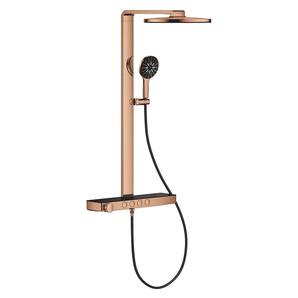 Grohe Rainshower Aqua Pure Bronz Termostatik Duş Sistemi