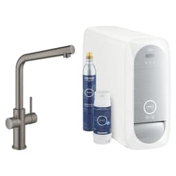 Grohe Blue Home Fırçalı Antrasit L Gaga Başlangıç Seti görsel 1