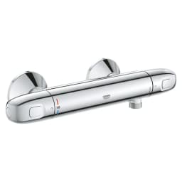 Grohe Grohtherm Krom Termostatik Duş Bataryası görsel 1