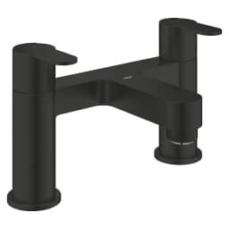 Grohe Get Siyah Çift Kumandalı Küvet Doldurma Bataryası görsel 1