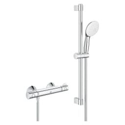 Grohe Grohtherm Krom Termostatik Duş Seti 60 Cm 34565002 görsel 1