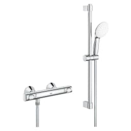 Grohe Grohtherm Krom Termostatik Duş Seti 60 Cm 34796001 görsel 1