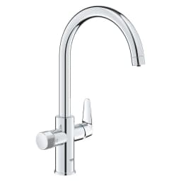 Grohe Blue Pure BauCurve Krom Filtreli Eviye Bataryası görsel 1