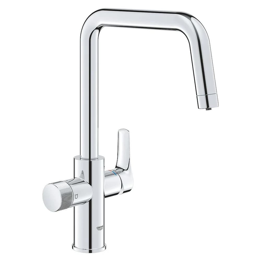 Grohe Blue Pure Eurosmart Krom Filtreli Eviye Bataryası