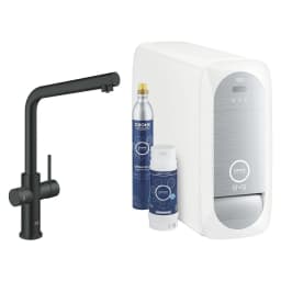 Grohe Blue Home Siyah L Gaga Başlangıç Seti görsel 1
