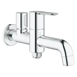 Grohe BauEdge Krom Duvardan Lavabo Musluğu 20284000 görsel 1