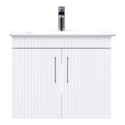 Creavit E10 65 Cm Beyaz Kapaklı Lavabo Dolabı görsel 1