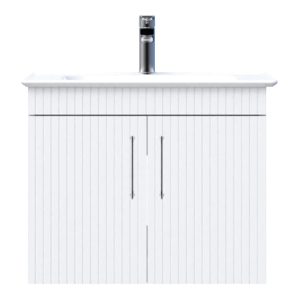 Creavit E10 65 Cm Beyaz Kapaklı Lavabo Dolabı