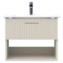 Creavit E10 65 Cm Dafne Çekmeceli Raflı Lavabo Dolabı görsel 1