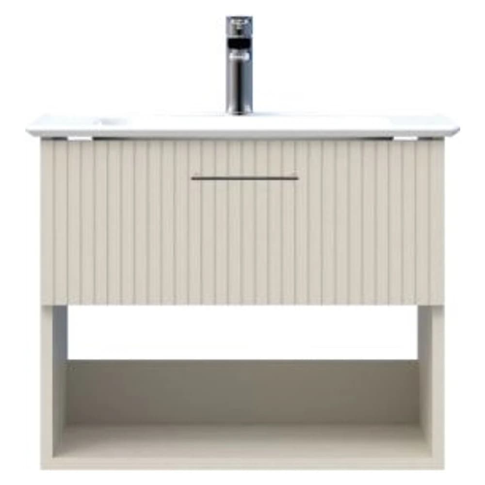 Creavit E10 65 Cm Dafne Çekmeceli Raflı Lavabo Dolabı