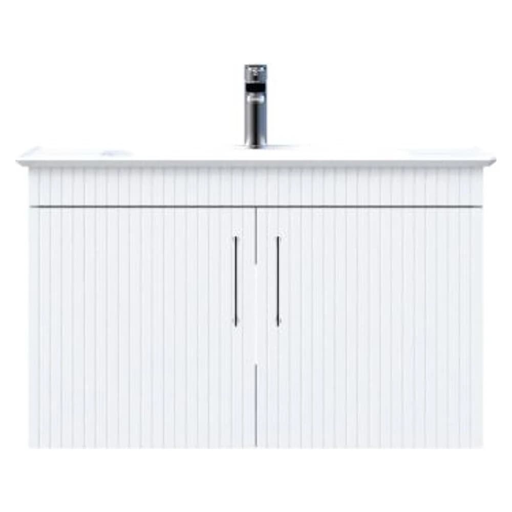 Creavit E10 85 Cm Beyaz Kapaklı Lavabo Dolabı