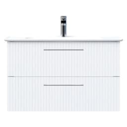Creavit E10 85 Cm Beyaz 2 Çekmeceli Lavabo Dolabı görsel 1