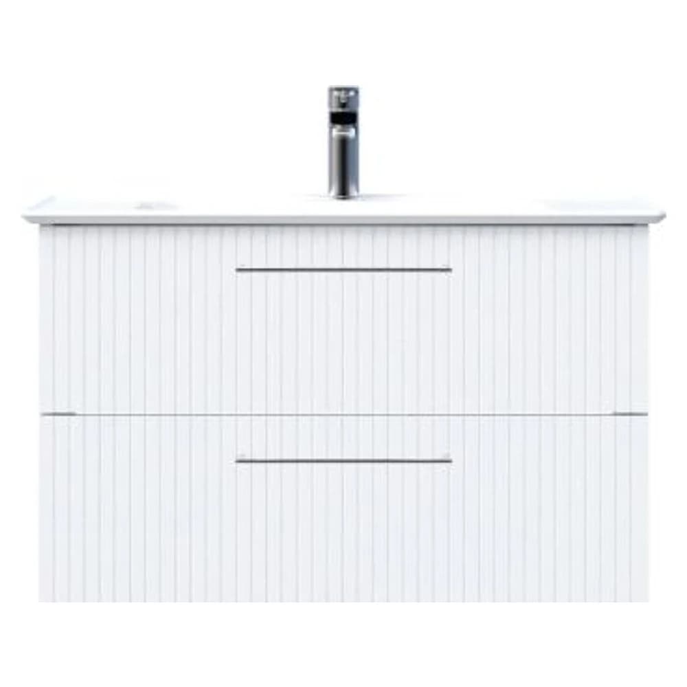 Creavit E10 85 Cm Beyaz 2 Çekmeceli Lavabo Dolabı