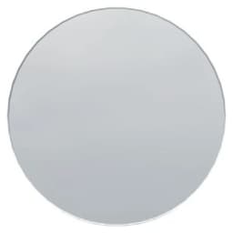 Creavit Perra 70 Cm Beyaz Çerçeveli Yuvarlak Ayna görsel 1