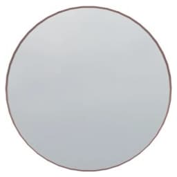 Creavit Perra 70 Cm Tarçın Çerçeveli Yuvarlak Ayna görsel 1