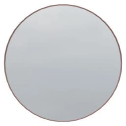 Creavit Perra 90 Cm Tarçın Çerçeveli Yuvarlak Ayna görsel 1