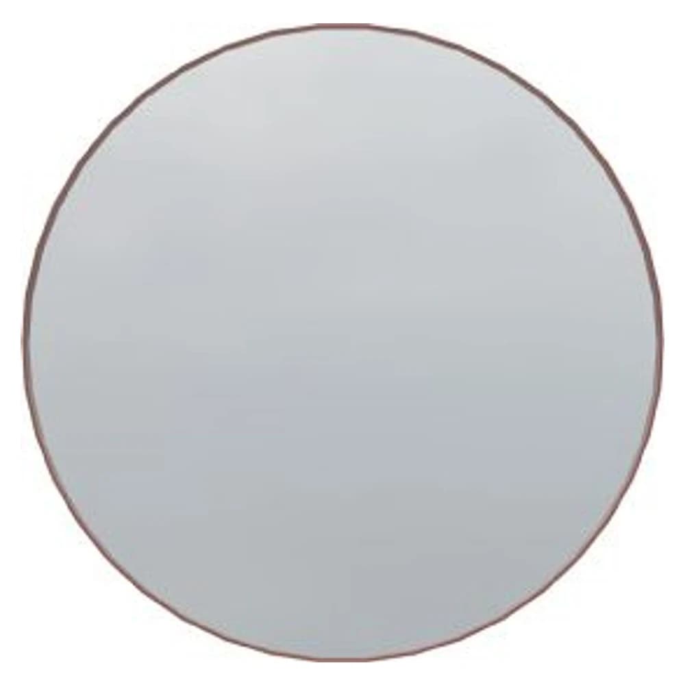 Creavit Perra 90 Cm Tarçın Çerçeveli Yuvarlak Ayna