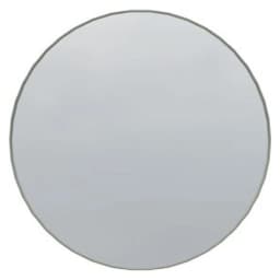 Creavit Perra 90 Cm Zeytuni Çerçeveli Yuvarlak Ayna görsel 1